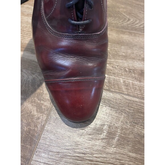 Allen Edmonds Park Avenue Oxfords Men’s 12 Burgundy Leather Cap Toe  5675 Shoes main image 7